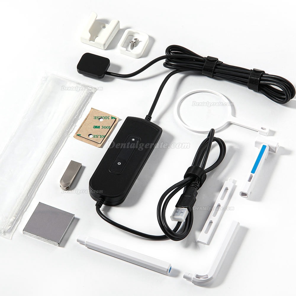 Dental USB Digitaler Intraoral R&ouml;ntgensensor mit R&ouml;ntgenhalter & 500 St&uuml;ck Schutzh&uuml;lle